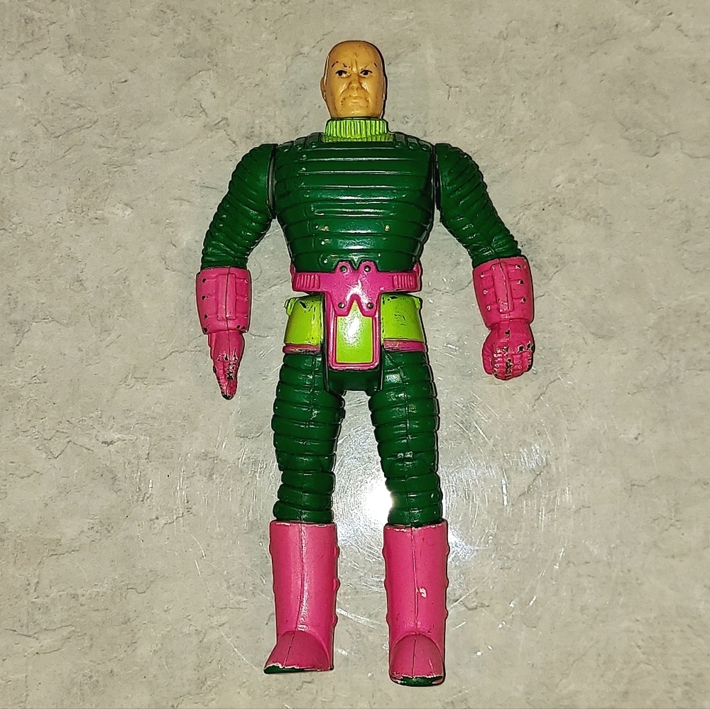 D.C.COMICS- 1984 KENNER (DC SUPER-POWERS) LEX LUTHOR SUPER VILLAIN ACTION FIGURE